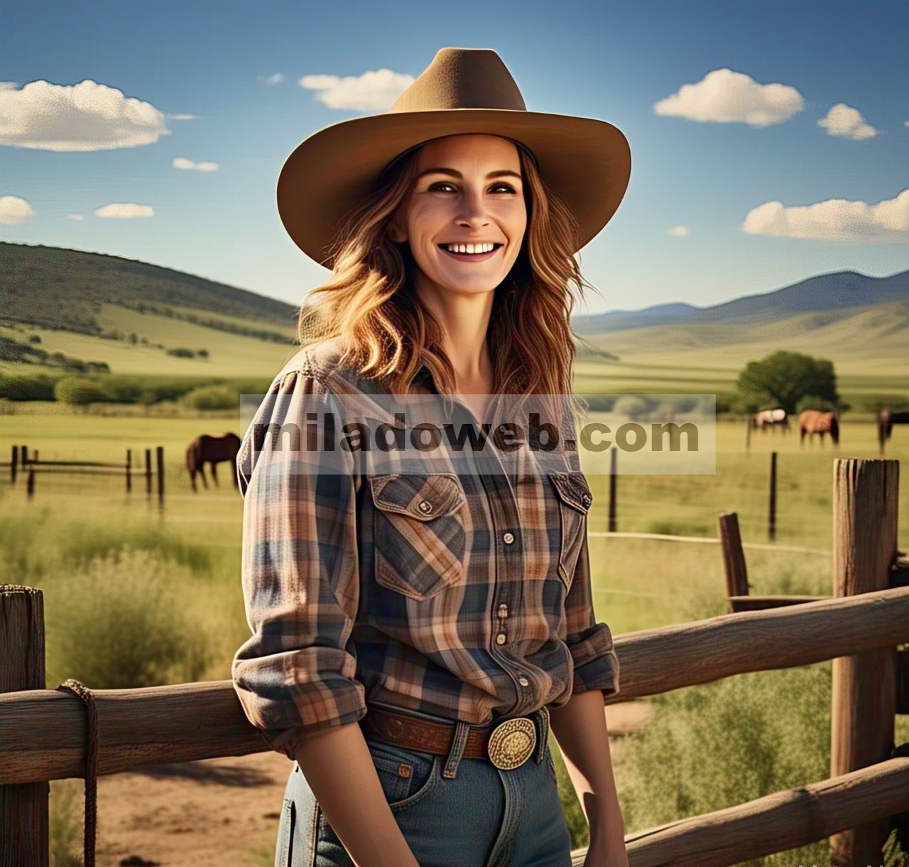 Peternakan Taos milik Julia Roberts – 50 hektar