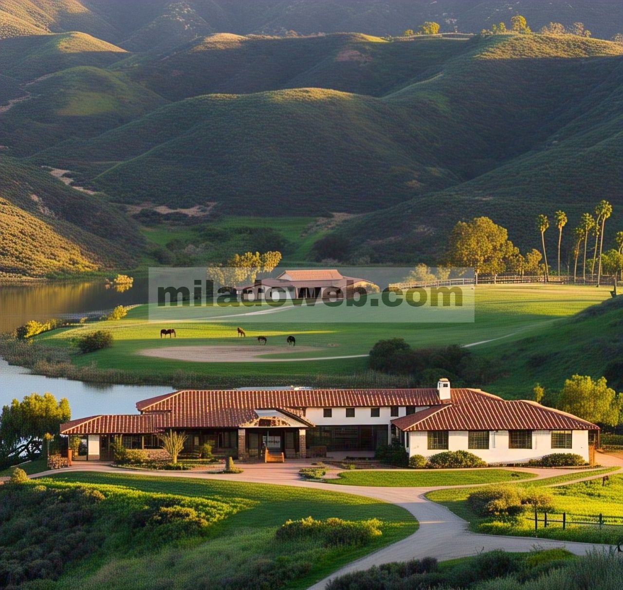Peternakan Santa Barbara milik Jeff Bridges – 19 hektar