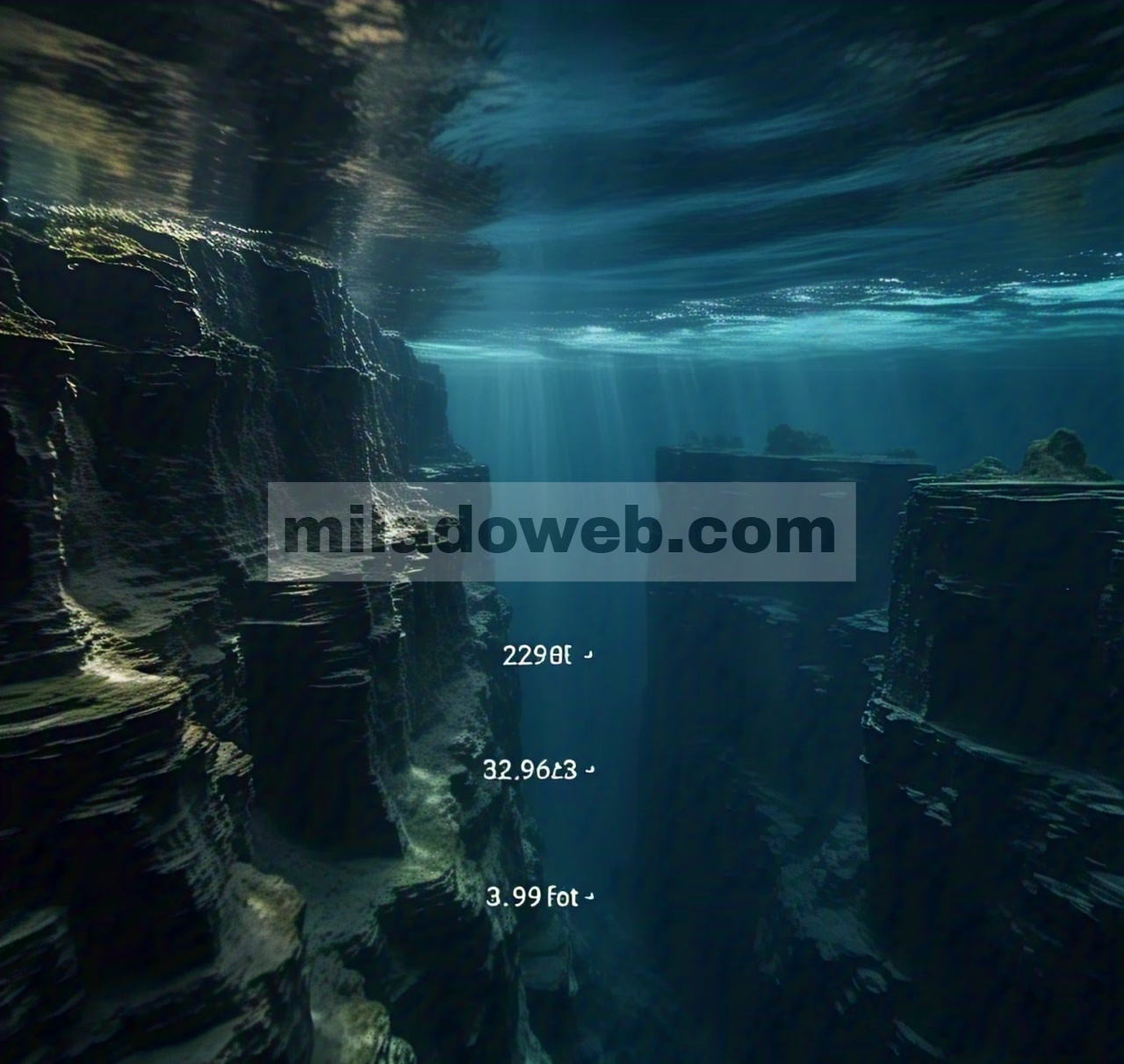 Palung Kermadec – Kedalaman: 32.963 kaki