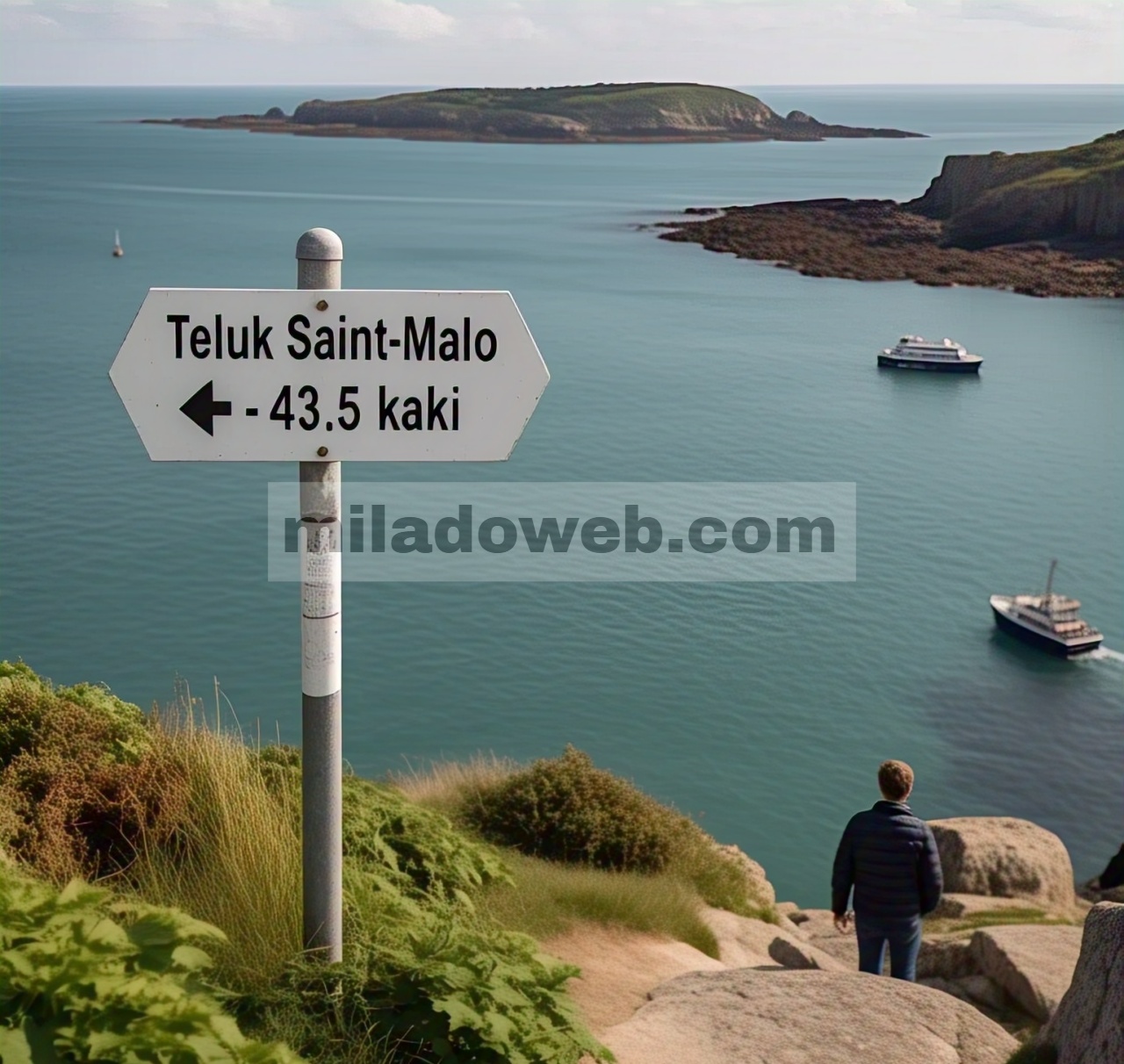 Teluk Saint-Malo – 43,5 kaki