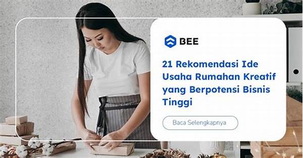 Ide Usaha Kreatif Rumahan