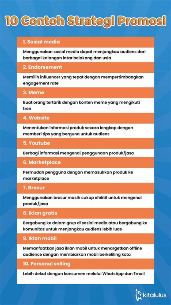 Strategi Promosi Kreatif Untuk Bisnis Kecil