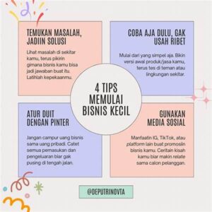 Tips Memulai Bisnis Kecil